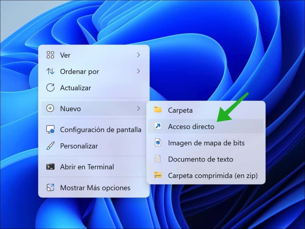 Acceso directo