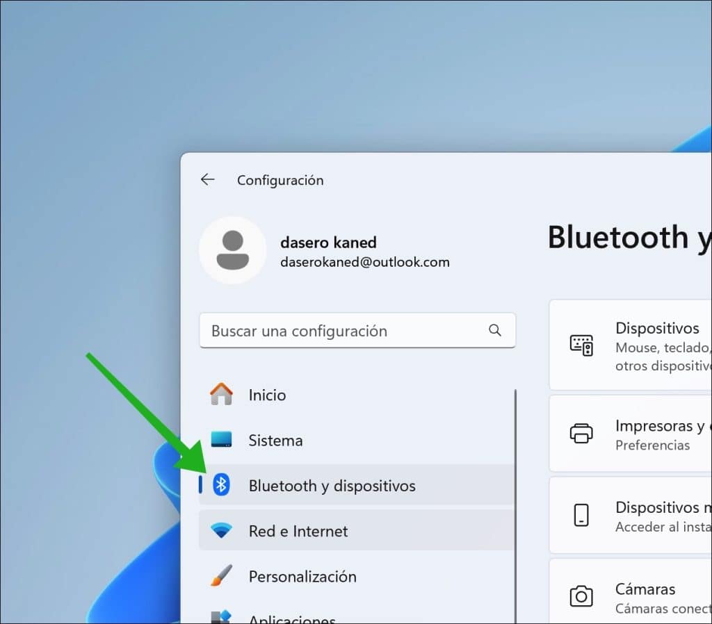 Bluetooth y Dispositivos