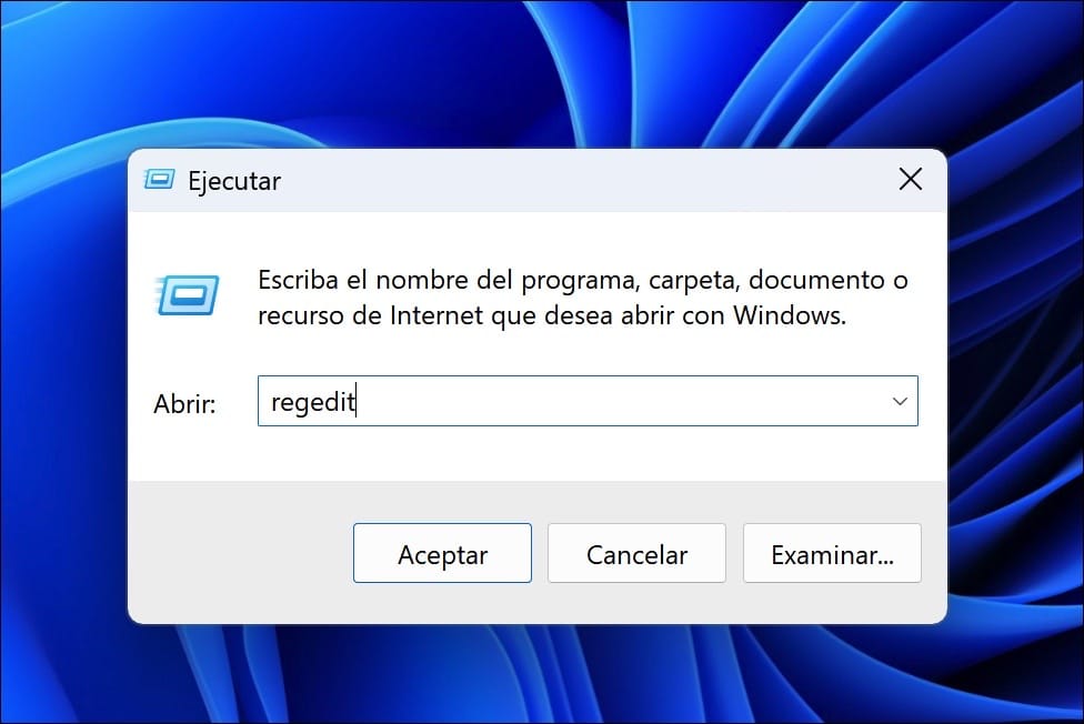 regedit