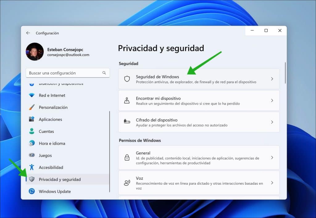 Windows-beveiliging openen