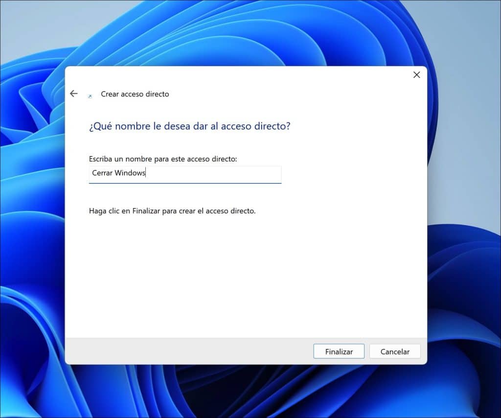 Cerrar Windows