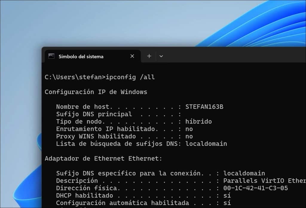 Configuraciones de red e IP