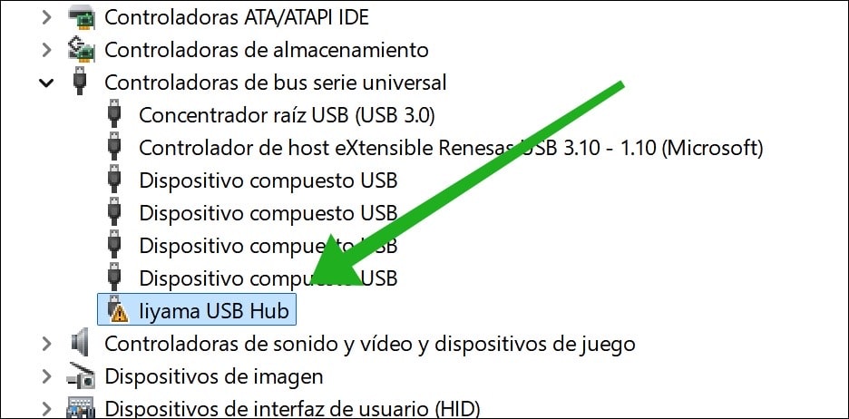 Desinstalar dispositivo