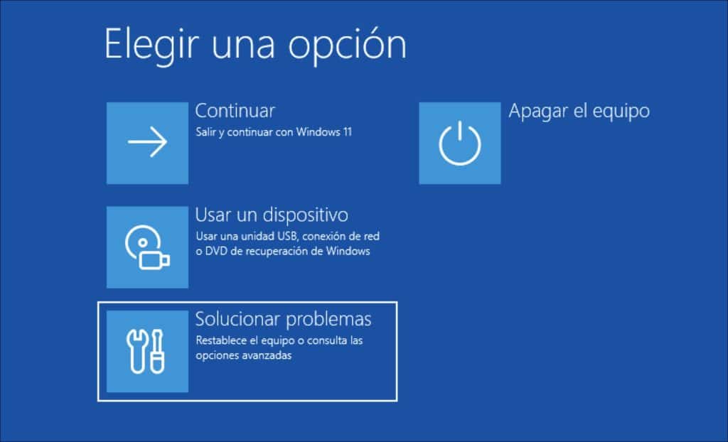 Solucionar problemas