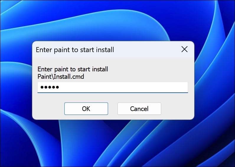 Instale la aplicación