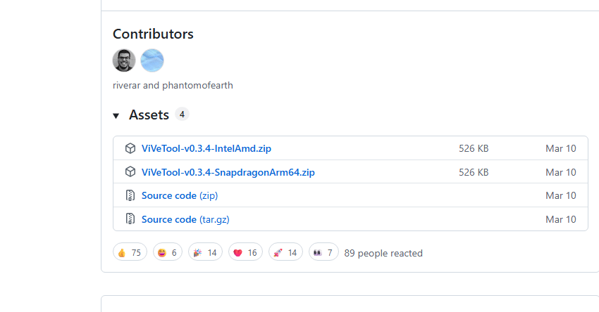 descargue ViveTool en su computadora