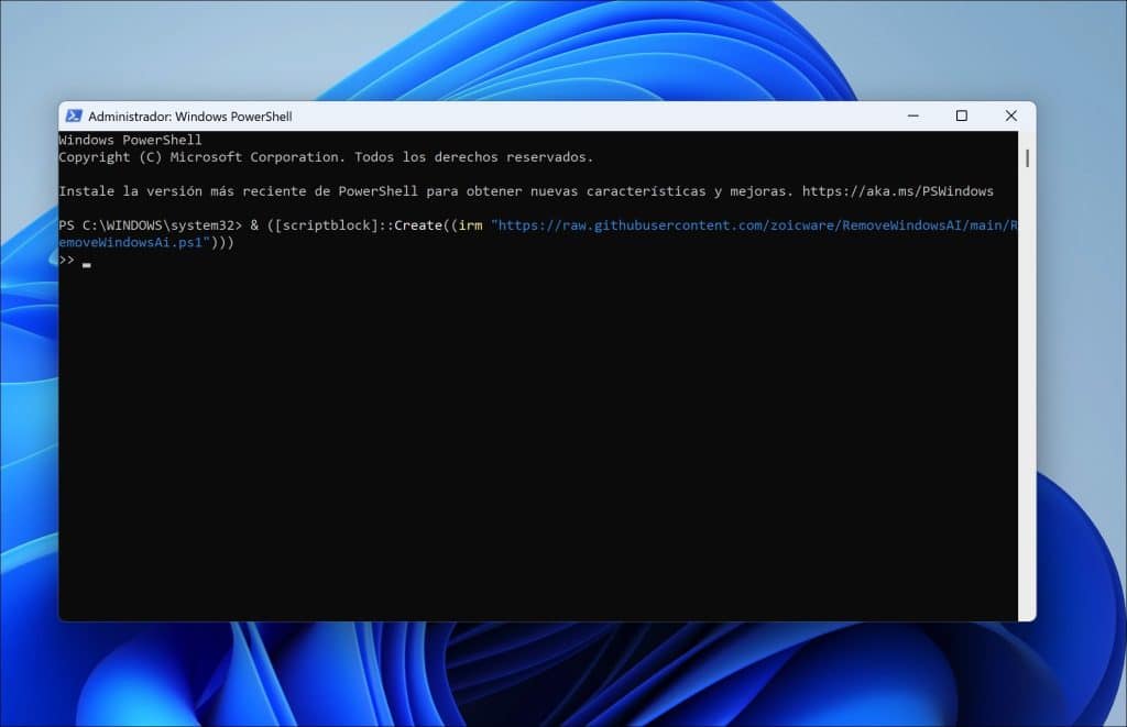 PowerShell script