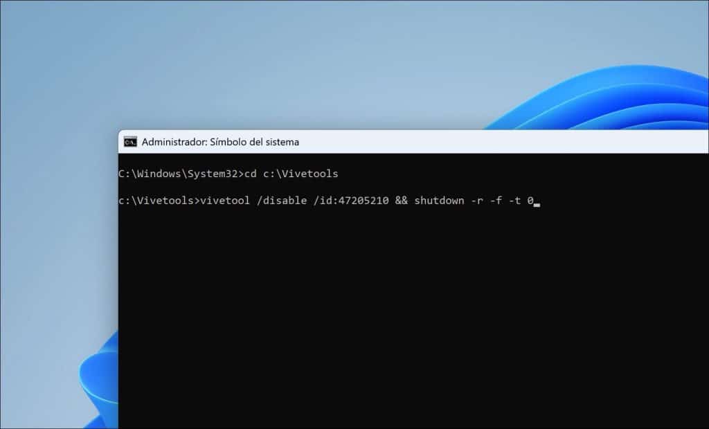 Restaurar el viejo menú de inicio clásico en Windows 11
