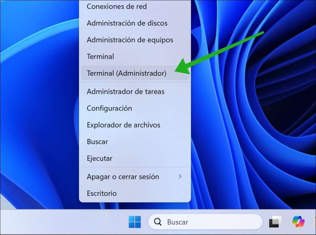 Terminal Administrador